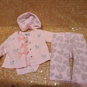 Swan Outfit 4 piece set